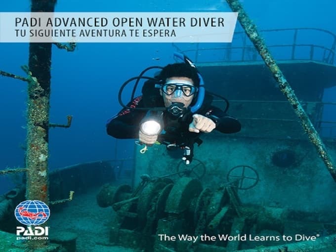Advanced Open Water PADI. 455€