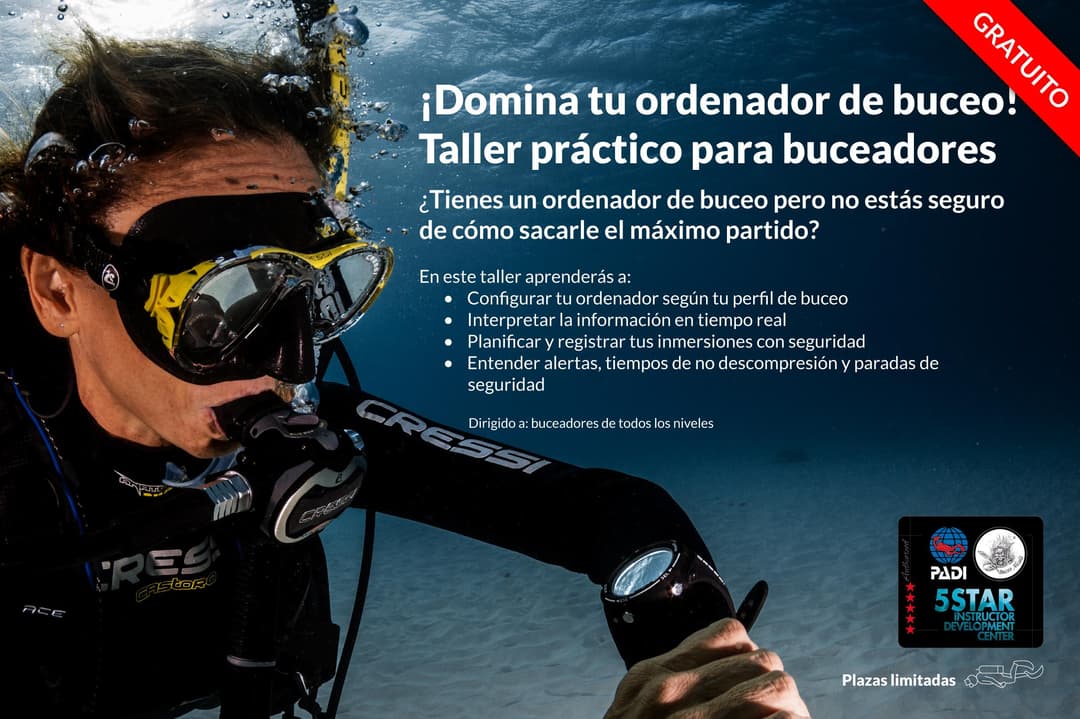 Taller Gratuito de Ordenadores de Buceo